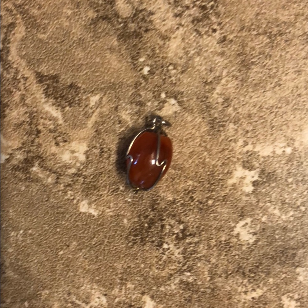 💯Vintage Real crystal sterling stone ⭐️ - Picture 7 of 8